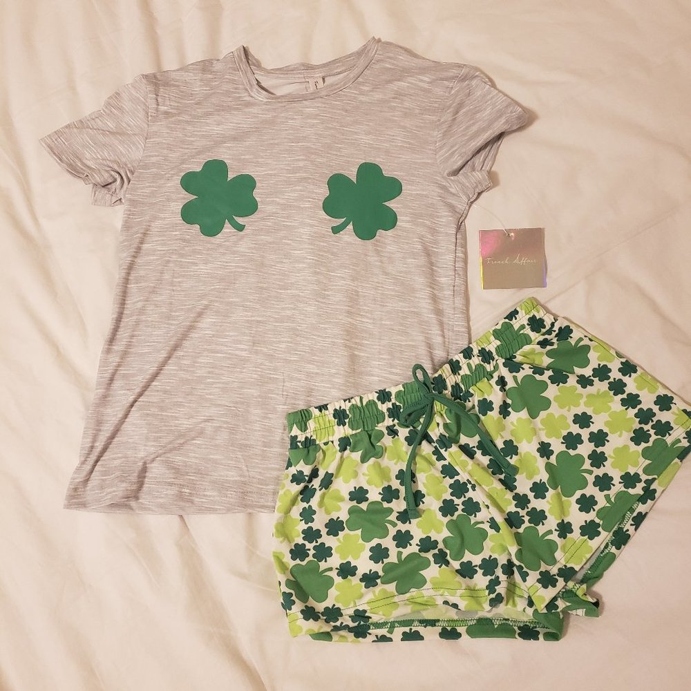 NWT Shamrock sleepwear set